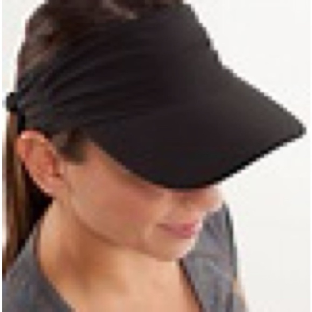 lululemon athletica Sleek Black Women's Visor